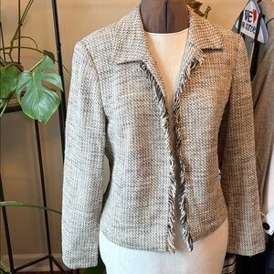 Alfani Women's Gray Textured Blazer